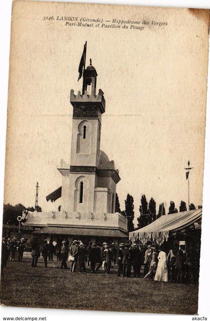 CPA LANGON - Hippodrome des vergers (192998)