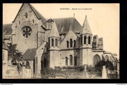 Lot de 3 CP Cathédrale de LANGRES - Abside - Saint Mammès Portail Sud