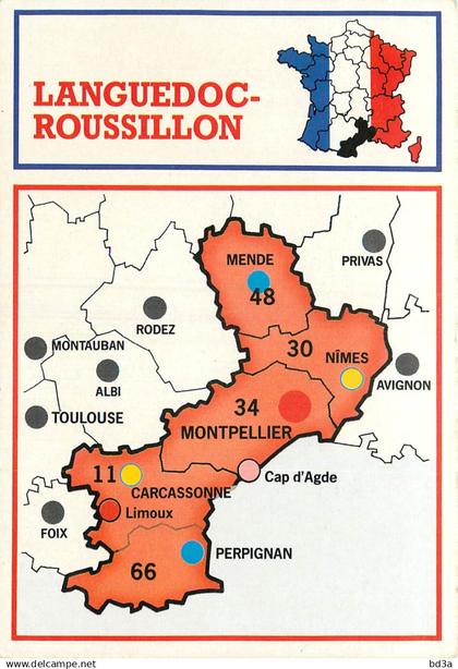 REGION - LANGUEDOC ROUSSILLON