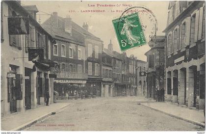 Lannemezan - La rue Alsace-Lorraine