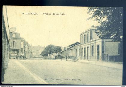 cpa du 22  Lannion Avenue de la Gare     JM34