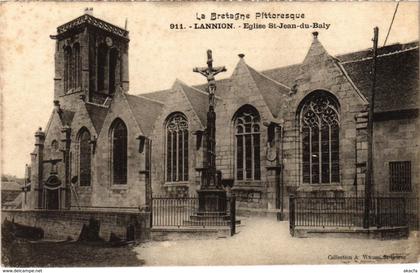 CPA LANNION - Église St-Jean-du-Baly (103776)