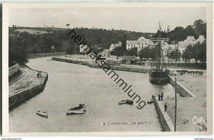 Lannion - Le port - Foto-AK - Verlag C.A.P. Paris