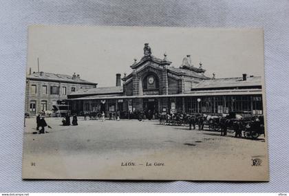 Laon, la gare, Aisne 02