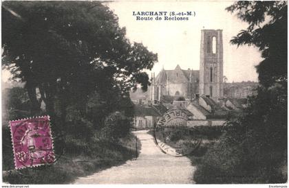 CPA-Carte postale France  Larchant Route de Recloses 1933 VM52862