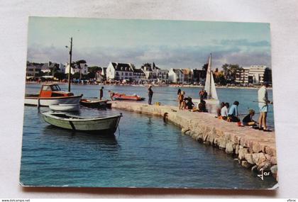 Cpm, Larmor plage, la plage de Toulhars, Morbihan 56