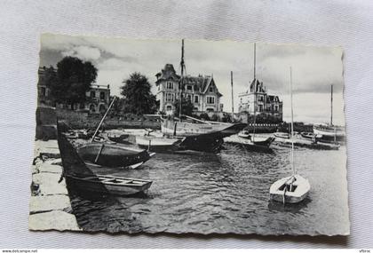 Cpsm 1953, Larmor Plage, le port de Kernevel, Morbihan 56