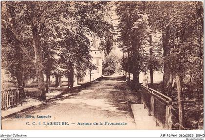 ABPP5-64-0453 - LASSEUBE - Avenue de la promenade