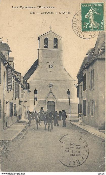 CPA Lasseube L'Eglise