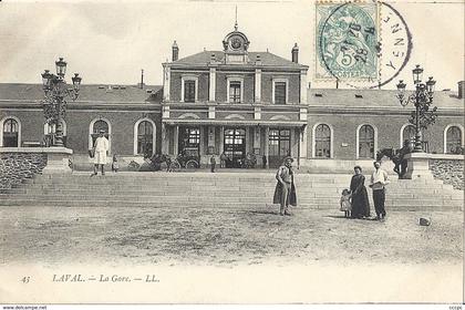 CPA Laval La Gare