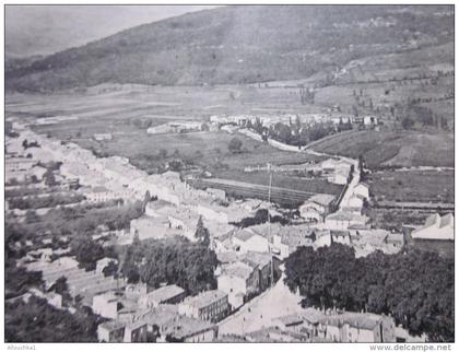 CPA LAVELANET  vue générale et route de Foix (Ariège 09 )-les Pyrénées ariégeoise editions DFP