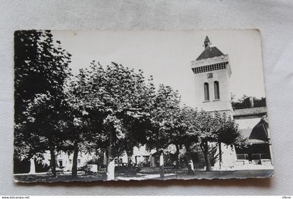 Cpsm, Lavelanet, place de l'église, Ariège 09