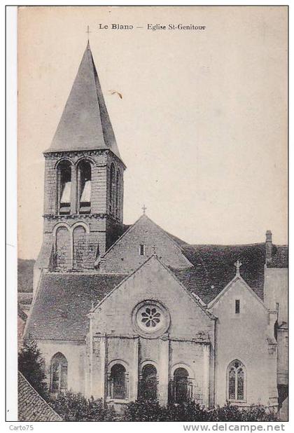 Le Blanc 36 - Eglise Saint Génitour