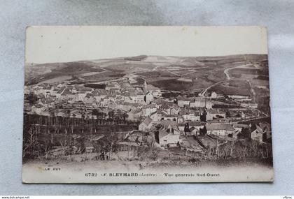 le Bleymard, vue générale Sud Ouest, Lozère 48