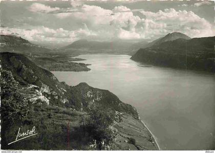 73 - Lac du Bourget - Le lac du Bourget vu de la Chambotte - Carte Dentelée - CPSM grand format - Carte Neuve - Voir Sca