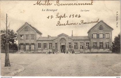 CPA LE BOURGET - La Gare (44431)