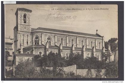 06 -  Le Cannet - L'eglise Sainte-Philomene