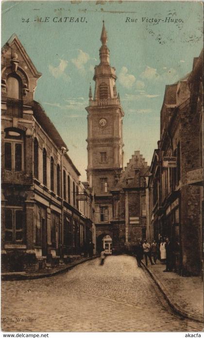 CPA LE CATEAU - Rue VICtor-Hugo (142063)