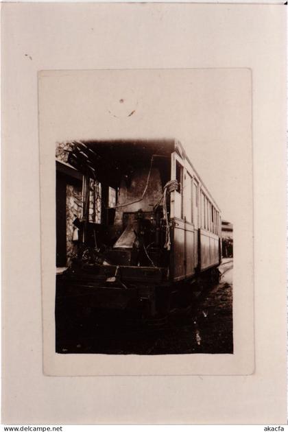 CPA LE CHESNAY Tramway Accident - Photo Reprint (1386356)