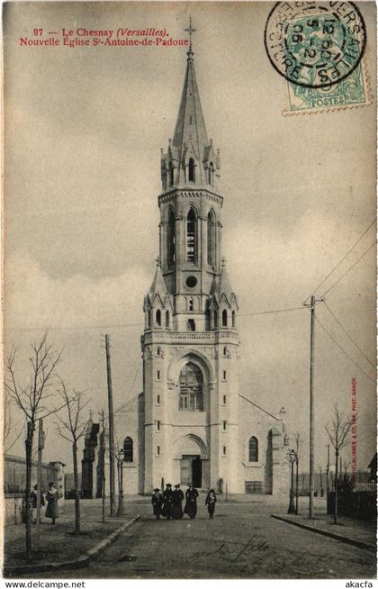 CPA LE CHESNAY VERSAILLES - Eglise St-Antoine-de-Padoue (1411287)