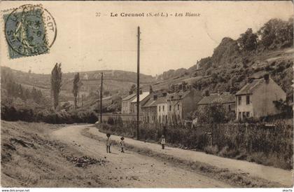 CPA LE CREUSOT - Les Riaux (121890)