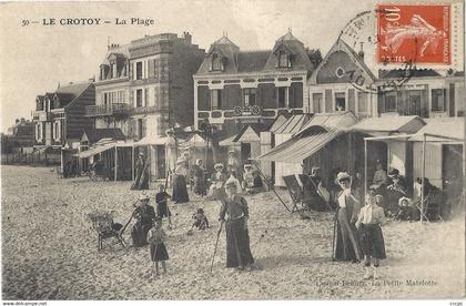 CPA Le Crotoy La Plage