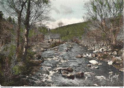 CPSM Le Faouet Le Moulin Blanc sur l'Ellé