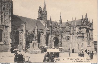 29 - LE FOLGOET - Le Transept et le Calvaire