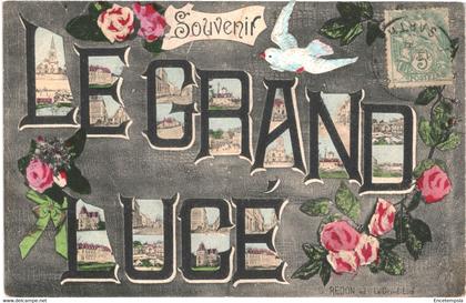 CPA Carte Postale  France   Le Grand-Lucé Souvenir de  Le Grand-Lucé    - 1905 VM42405ok+