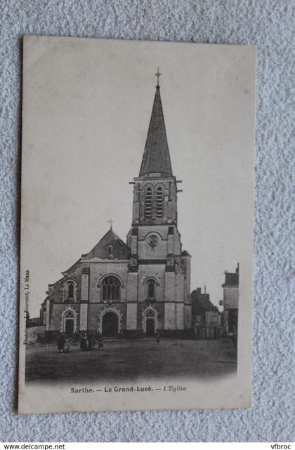 le Grand Lucé, l'église, Sarthe 72