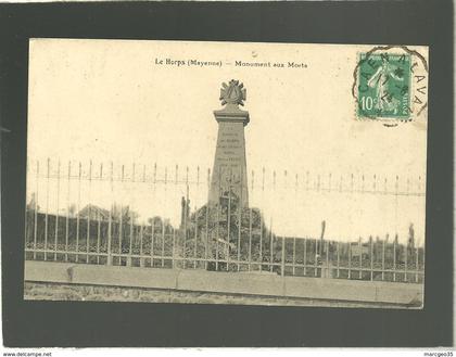 53 le horps monument aux morts pas d'éditeur