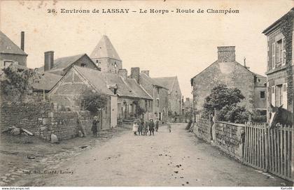 le horps * la route de champéon * villageois