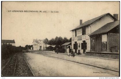 49 - LE LOUROUX-BECONNAIS - gare