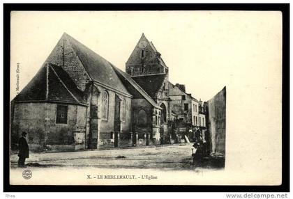 61 Le Merlerault eglise D61D C61275C RH099331