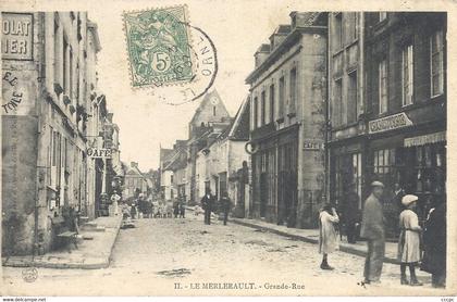 CPA Le Merlerault Grande-Rue