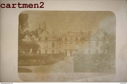 CARTE PHOTO : LE MESNIL-SAINT-DENIS LE CHATEAU 78 YVELINES FAMILLE EUGENE NITHER