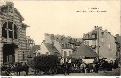 CPA LE MONT-DORE - Le Marché (72523)