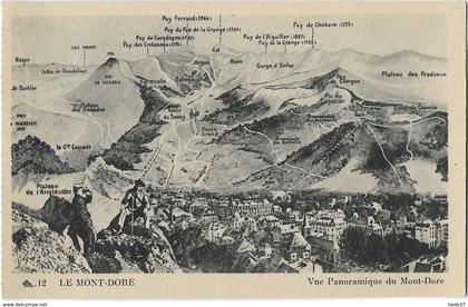 Le Mont-Dore - Vue Panoramique du Mont-Dore