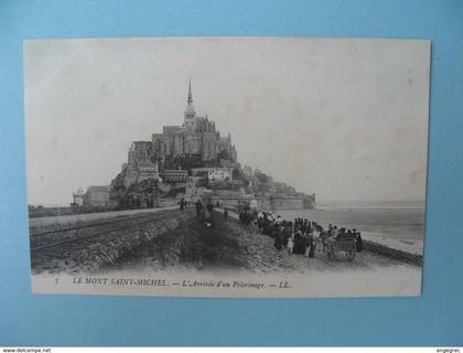 Carte Le Mont Saint-Michel - L'Arrivée d'un Pèlerinage