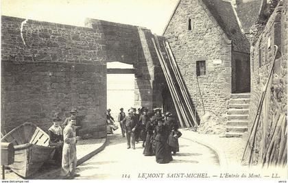 Carte postale ancienne de  LE MONT SAINT MICHEL