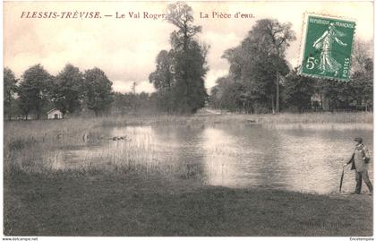 CPA Carte postale France Le Plessis-Trévise Val Roger Pièce d'eau  VM82288