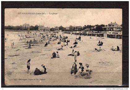 CPA 44 - Le Pouliguen - La Plage