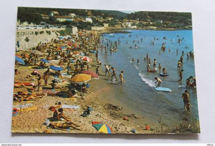 I643, Cpm, le Pradet, la plage de la Garonne, Var 83