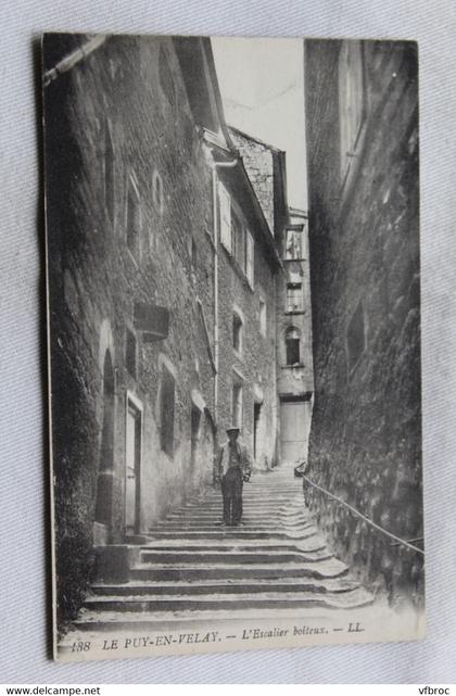 le Puy en Velay, l'escalier boiteux, Haute Loire 43