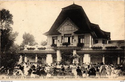 CPA Le TOUQUET-PARIS-Plage - Le Casino - Facade principale - Casino - (976442)