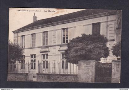 Longeau  (52) La Mairie Ecole ( Ed. Levasseur )