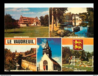 27 - Le Vaudreuil - Multivues - Blasons - CPM - Voir Scans Recto-Verso