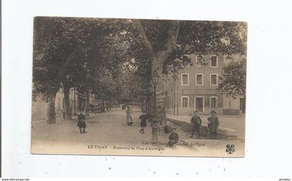 LE VIGAN (GARD) BOULEVARD DU PLAN D'AUVERGNE (POSTES ET ANIMATION)