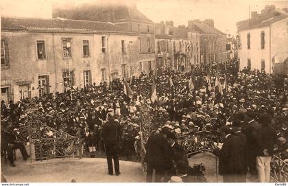 legé * carte photo * fête inauguration ? * commerce magasin Boulangerie BROUSSELLE