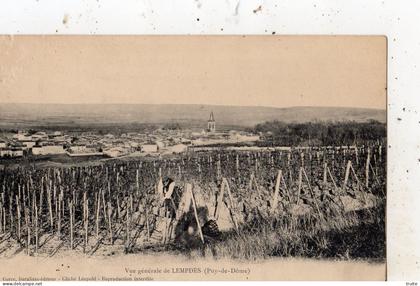 VUE GENERALE DE LEMPDES ( VIGNES )